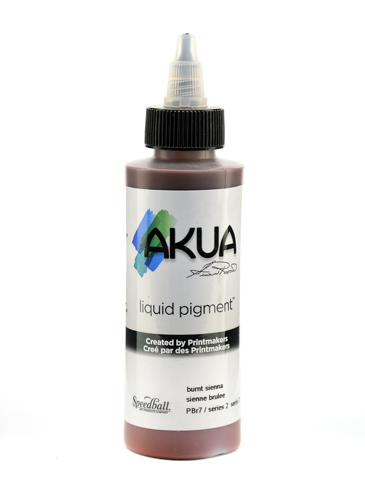 Liquid Pigment Burnt Sienna 4 Oz.