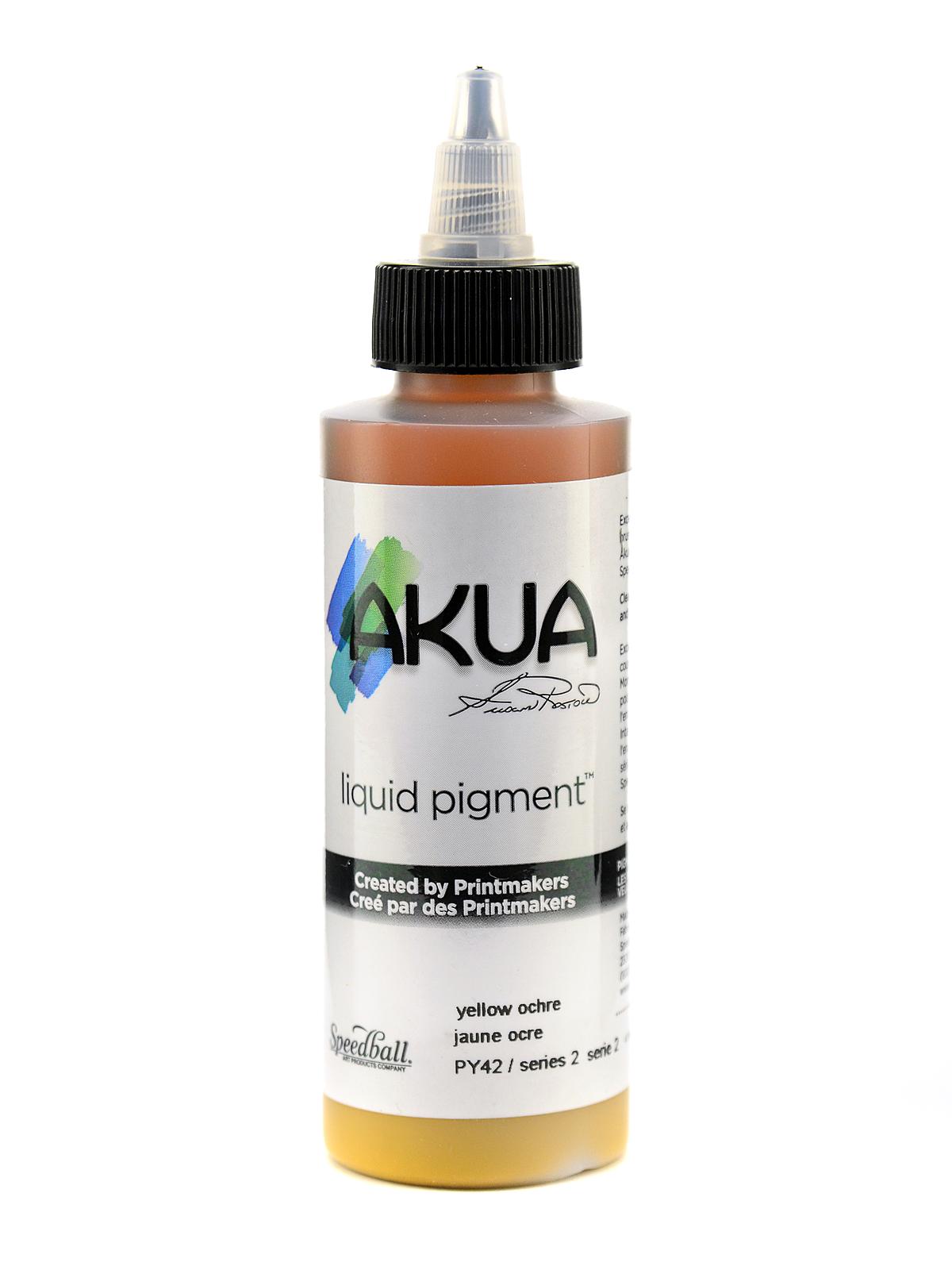 Liquid Pigment Yellow Ochre 4 Oz.