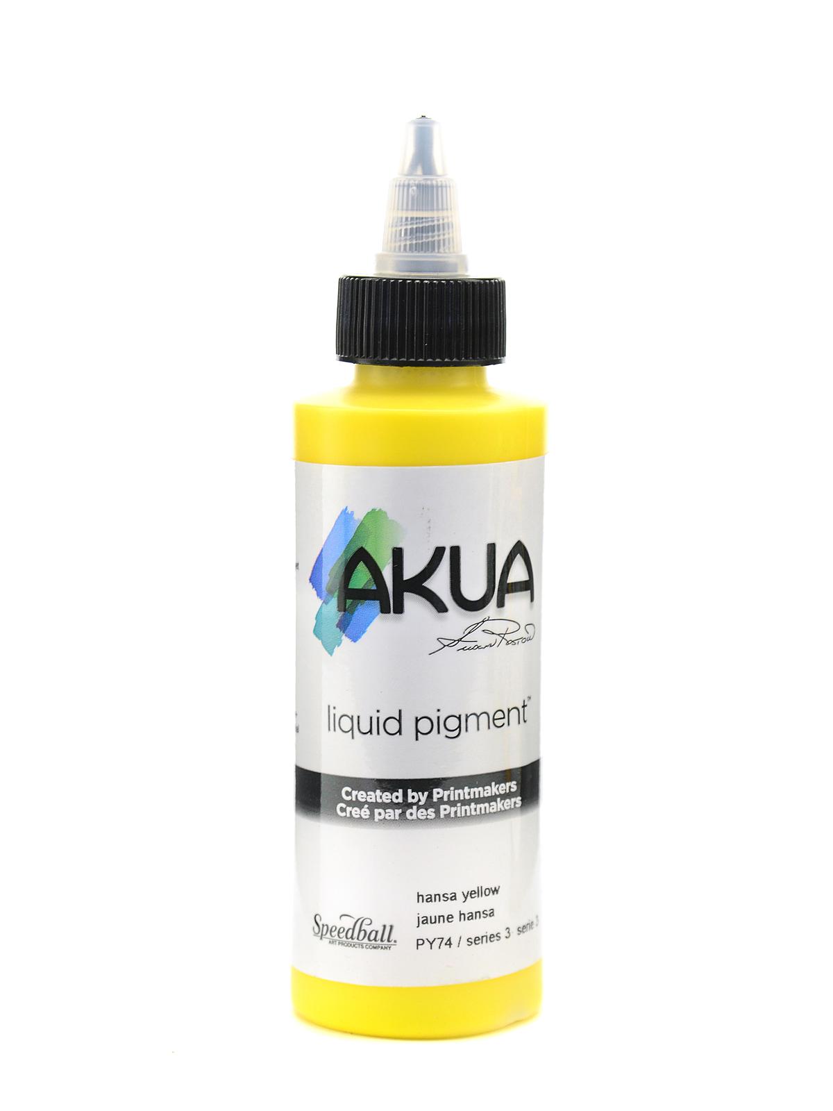 Liquid Pigment hansa yellow 4 oz.