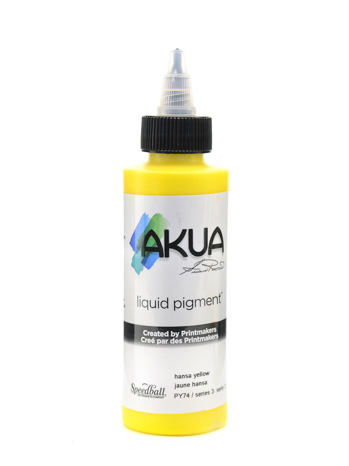 Liquid Pigment Hansa Yellow 4 Oz.