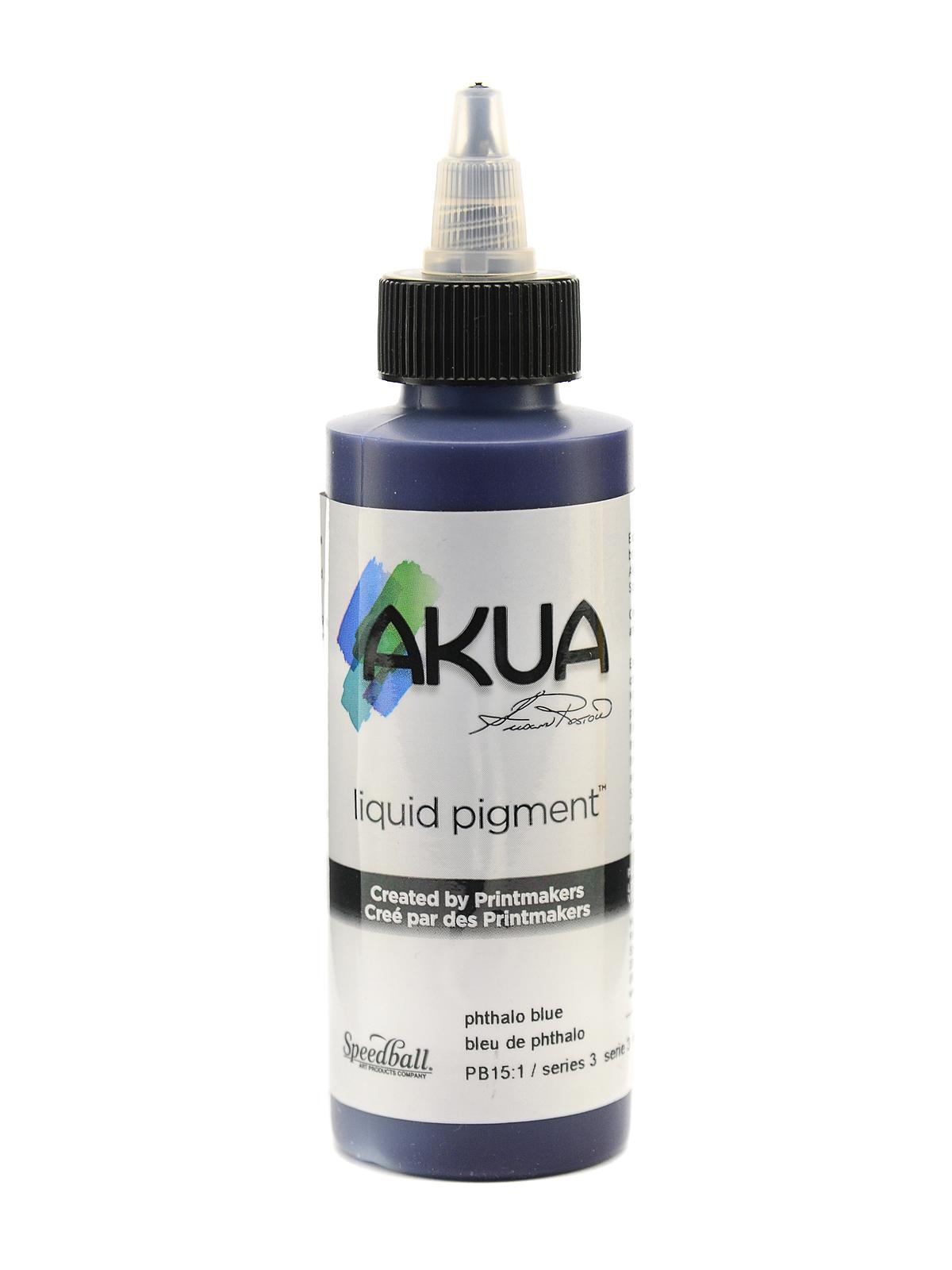 Liquid Pigment phthalo blue 4 oz.