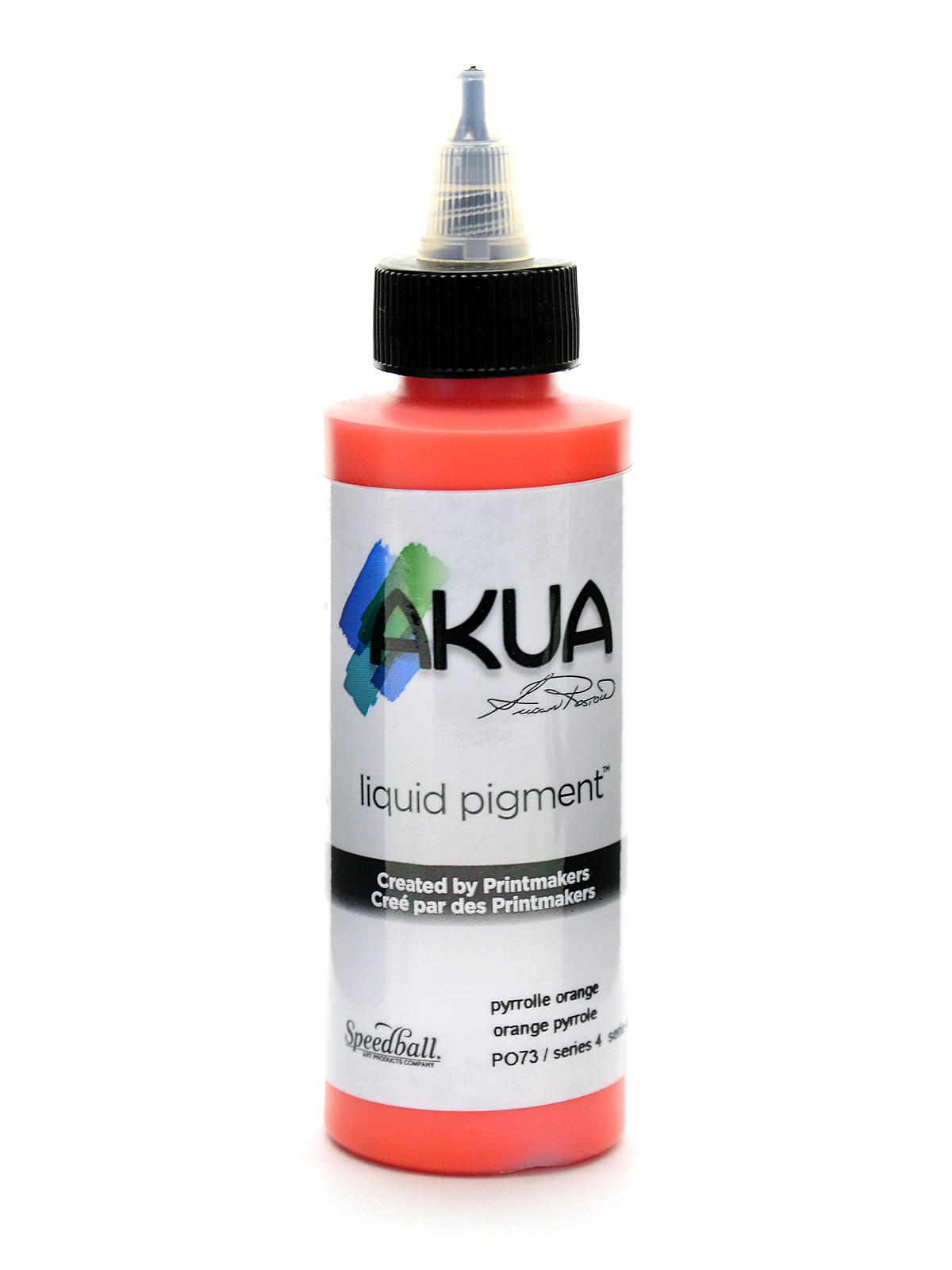 Liquid Pigment pyrrole orange 4 oz.