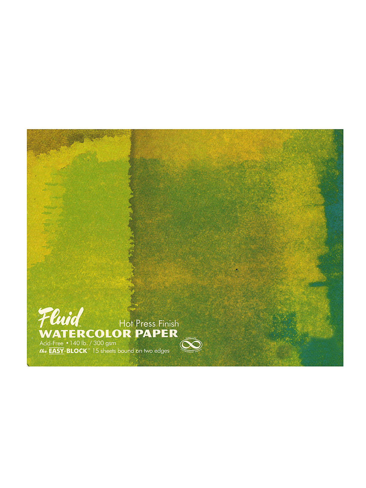 Hot Press Watercolor Paper Block 16 In. X 20 In. 15 Sheets