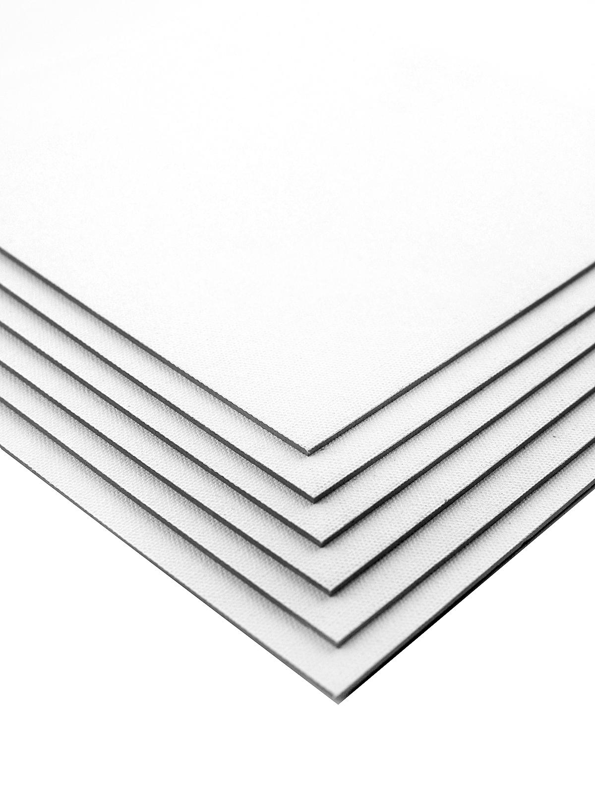 Value Series Cut Edge Canvas Panels white 8 in. x 10 in. pack of 6