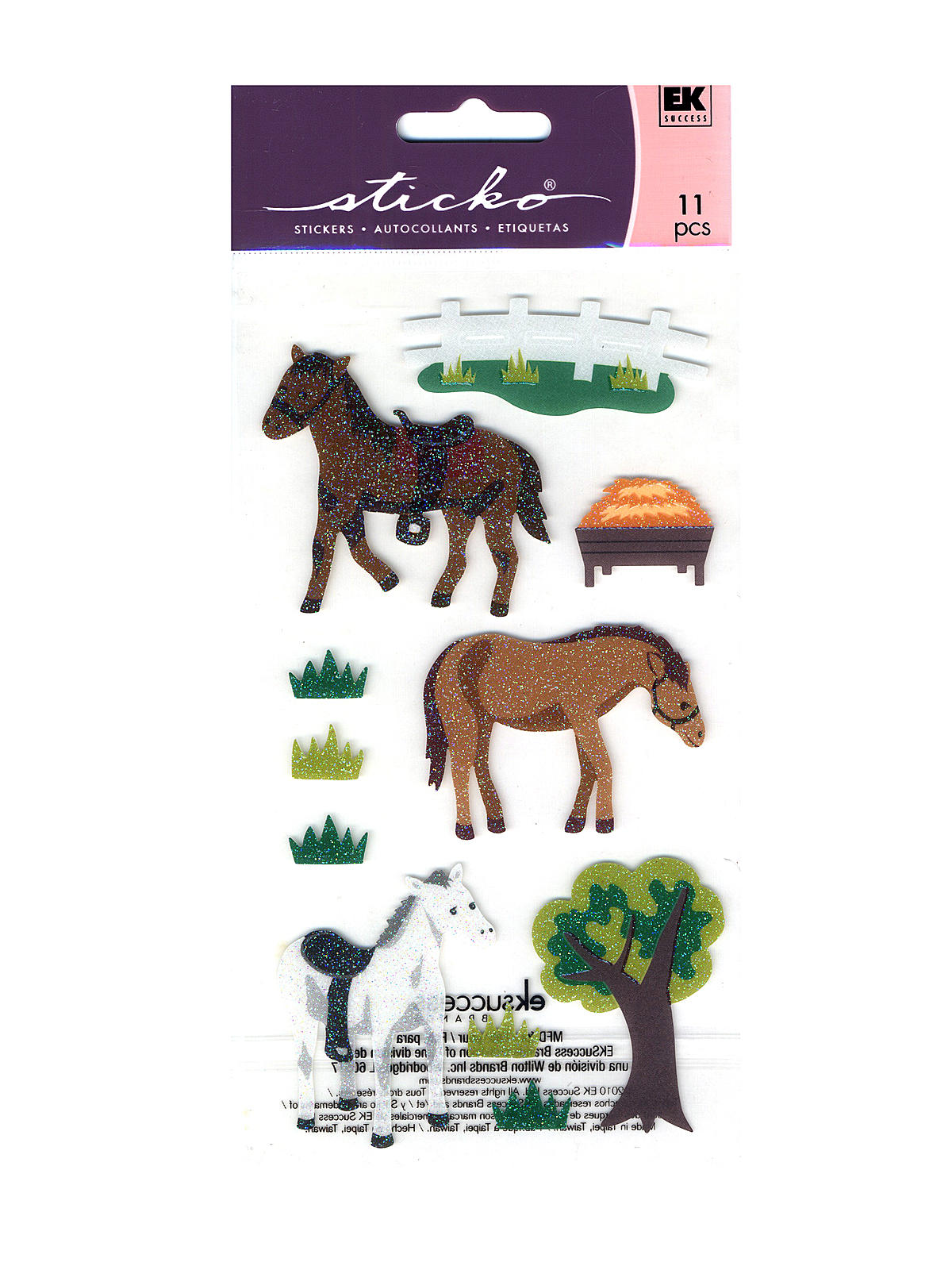 Classic Stickers Horse 11 pieces