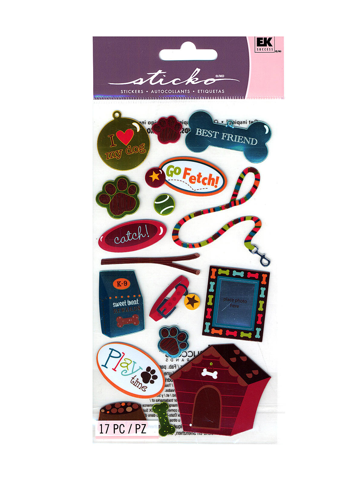 Classic Stickers pals 17 pieces