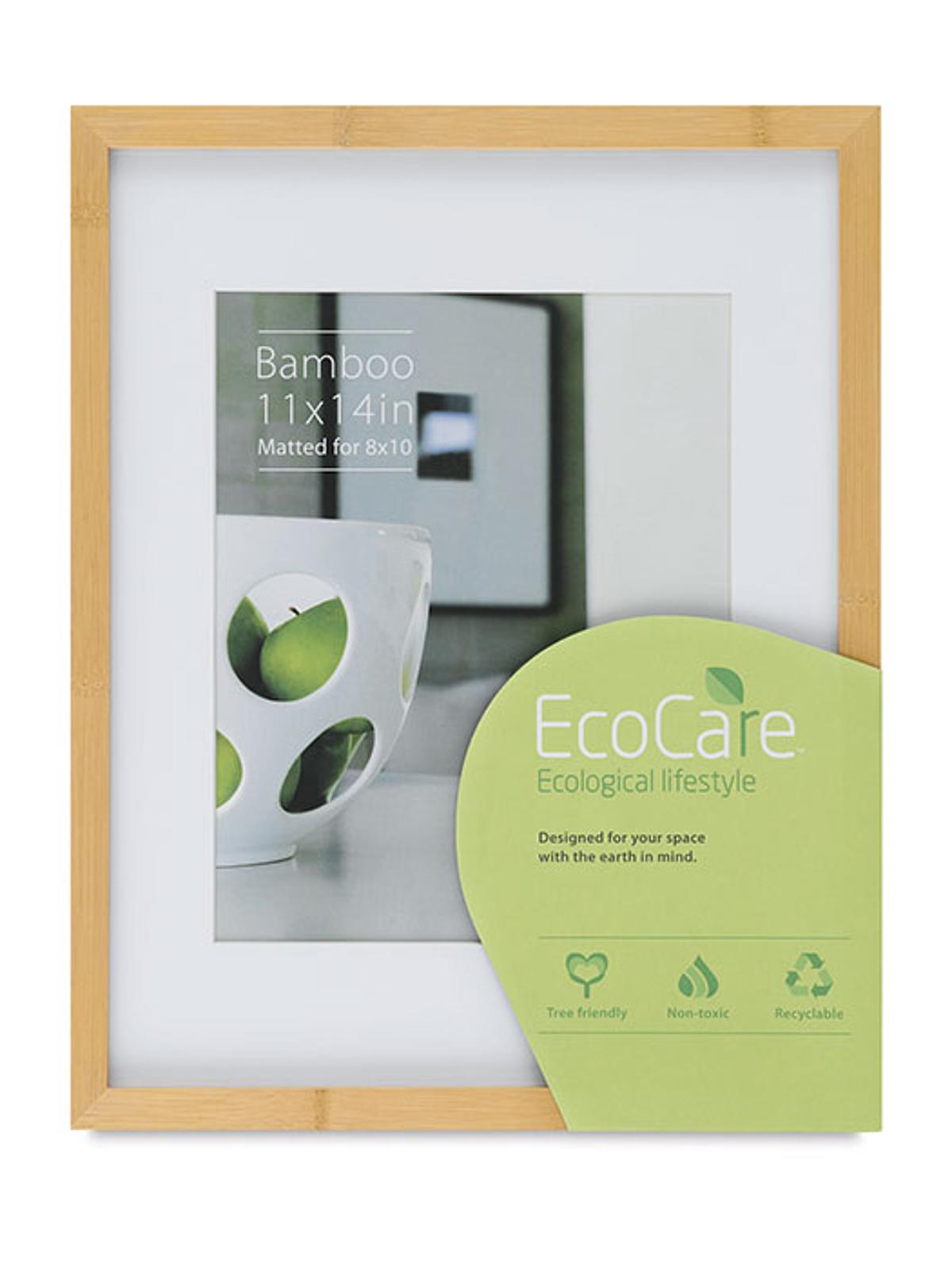 EcoCare Frames natural bamboo 11 in. x 14 in. 8 in. x 10 in. opening