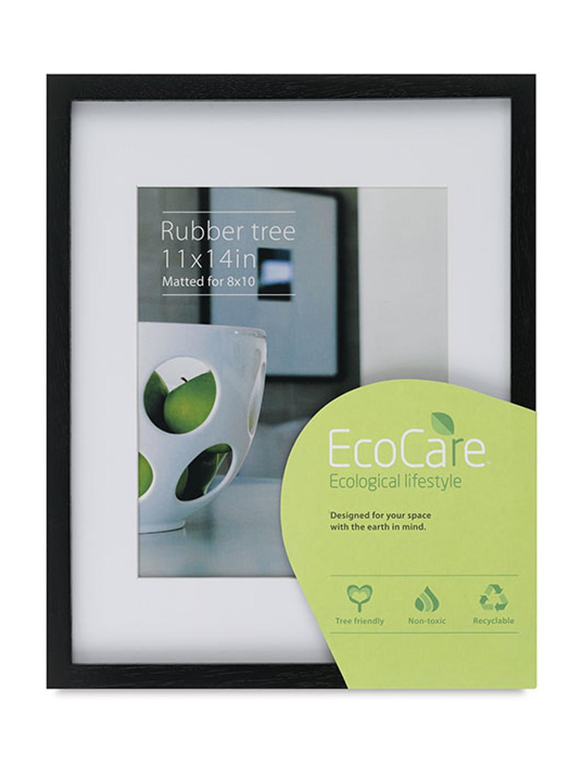 EcoCare Frames mocha bamboo 11 in. x 14 in. 8 in. x 10 in. opening