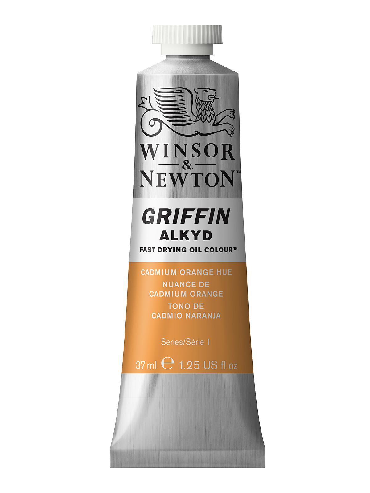 Griffin Alkyd Oil Colours cadmium orange hue 37 ml 90