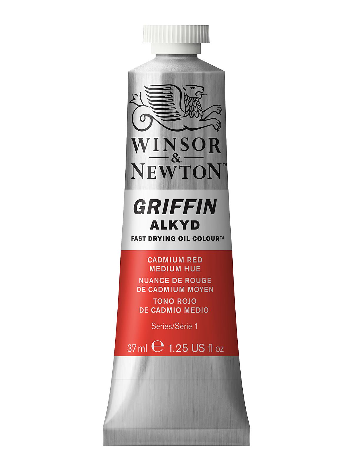 Griffin Alkyd Oil Colours cadmium red medium hue 37 ml 95