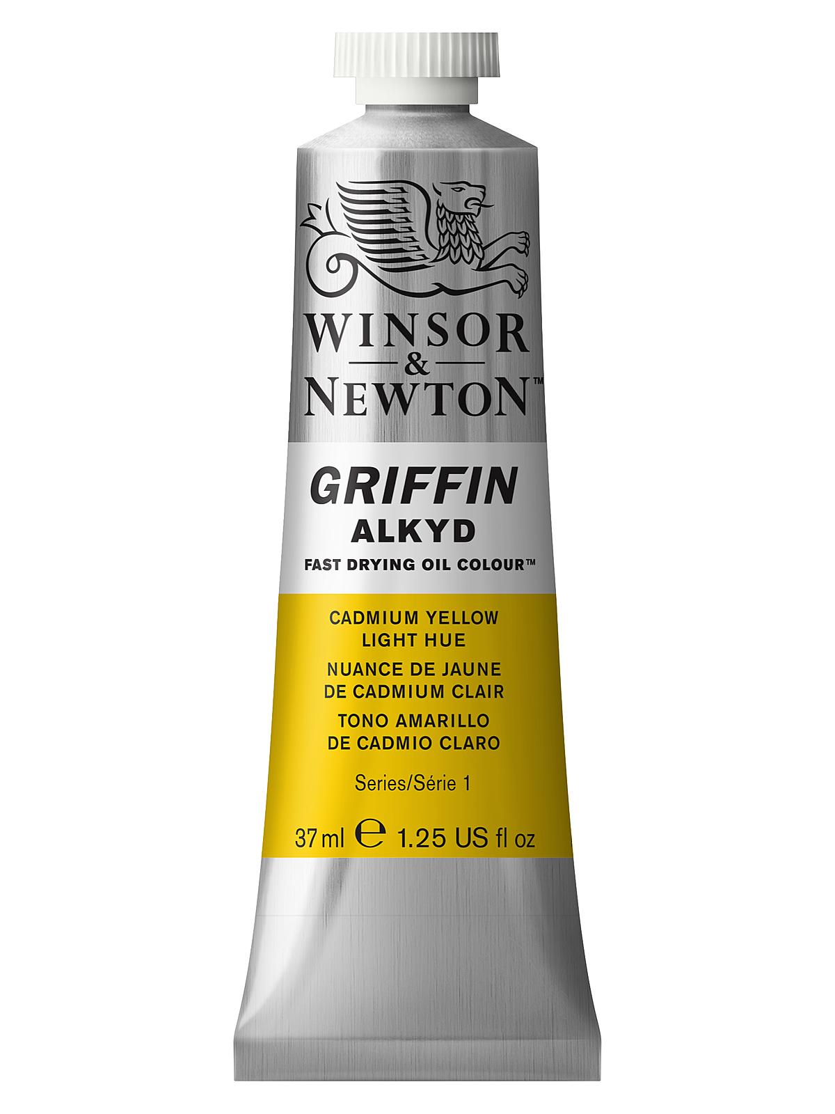 Griffin Alkyd Oil Colours cadmium yellow light hue 37 ml 119
