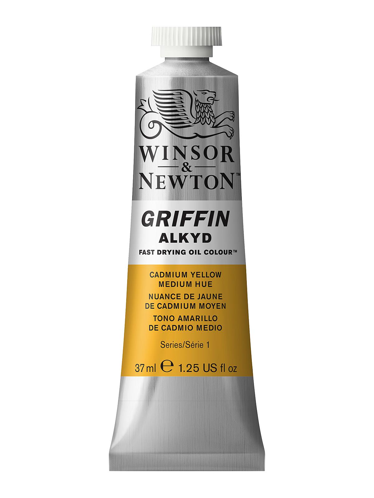 Griffin Alkyd Oil Colours cadmium yellow hue 37 ml 109