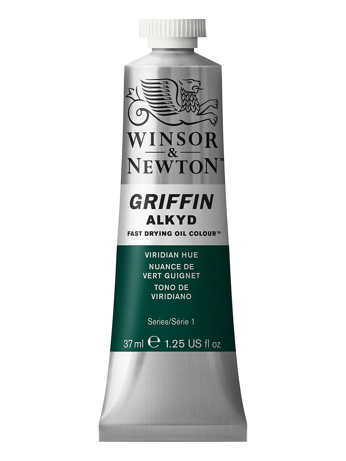 Griffin Alkyd Oil Colours viridian hue 37 ml 696