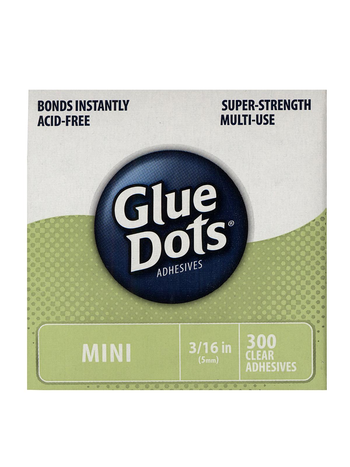 Mini Adhesive Dots 3 16 In. Roll Of 300