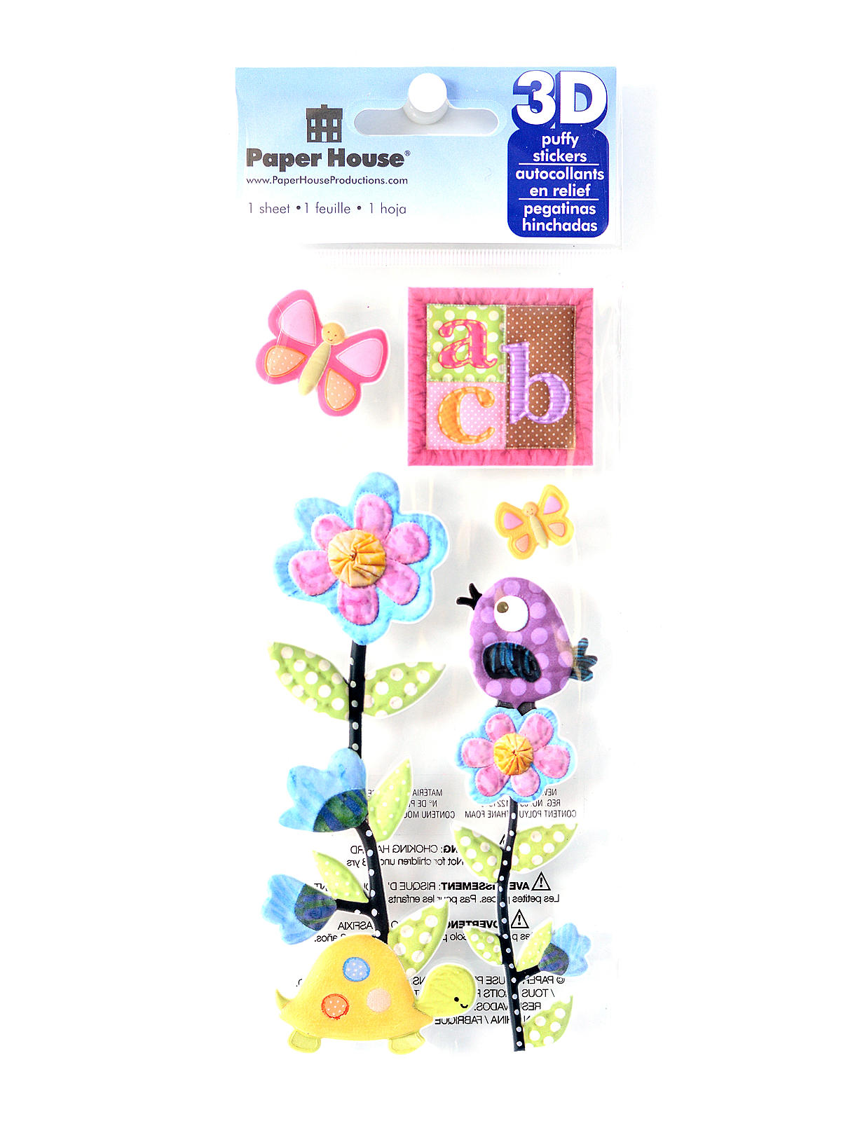 3D Puffy Stickers baby girl