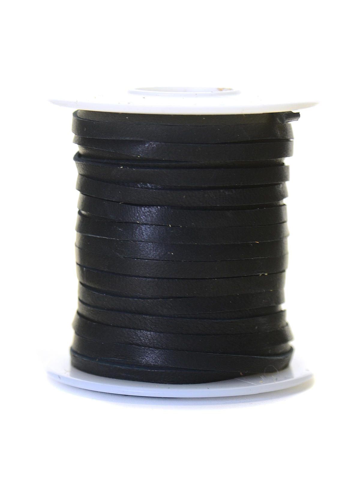 Realeather Deerskin Lace black 1 8 in. x 50 ft. spool
