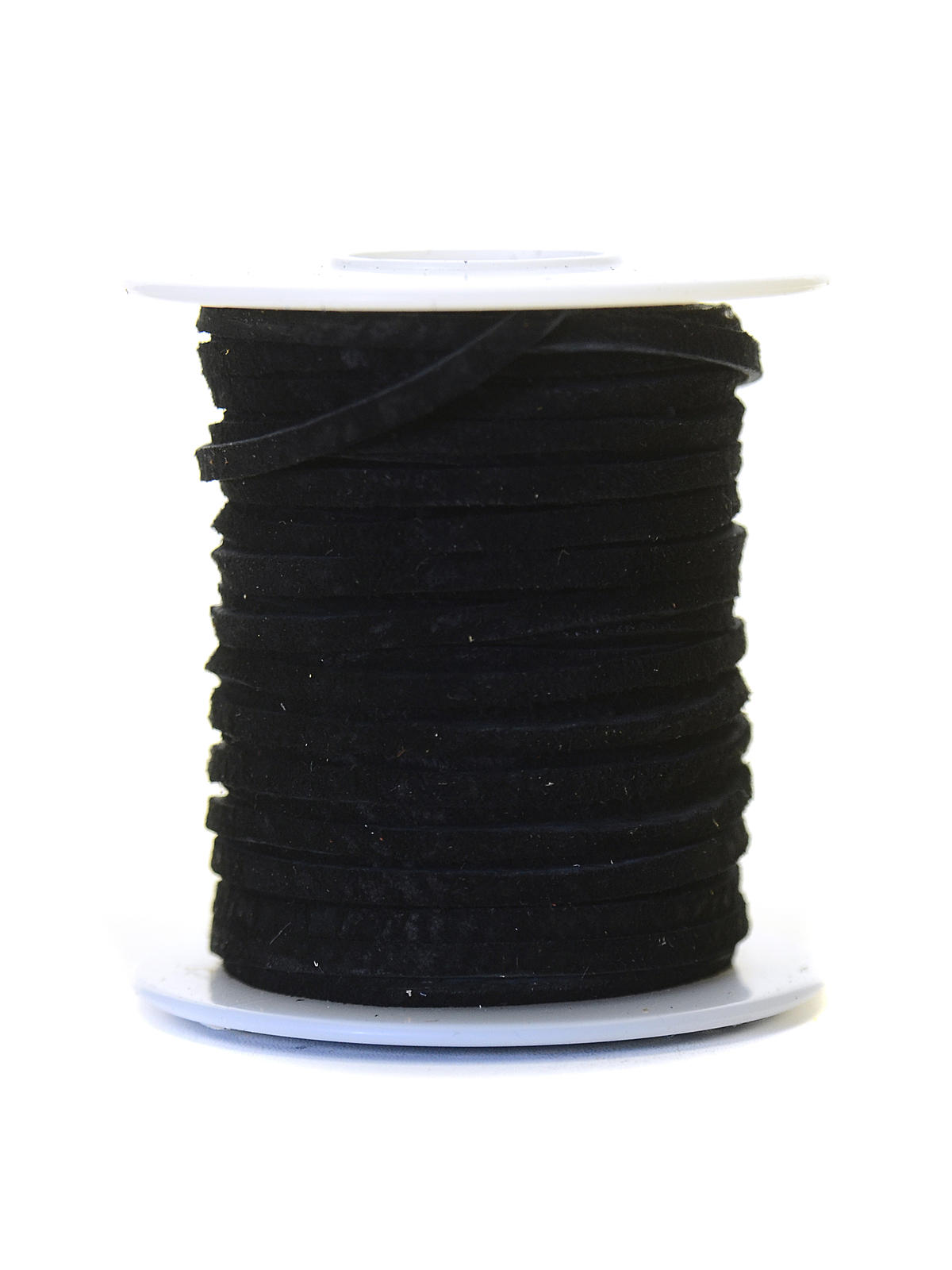 Realeather Sof-suede Lace Spool 3 32 In. X 50 Ft. Gothic Black