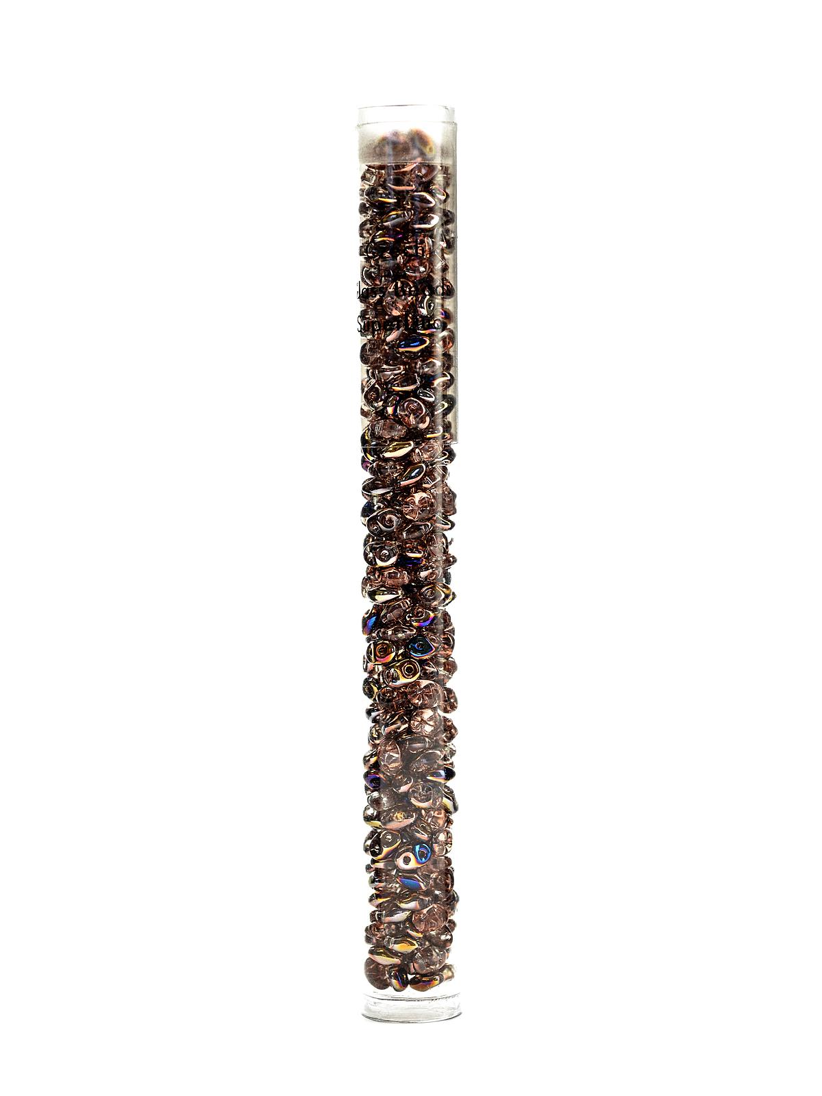 Super Duo Beads Crystal Sliperit 2.5 Mm X 5 Mm 24 Gm Tube