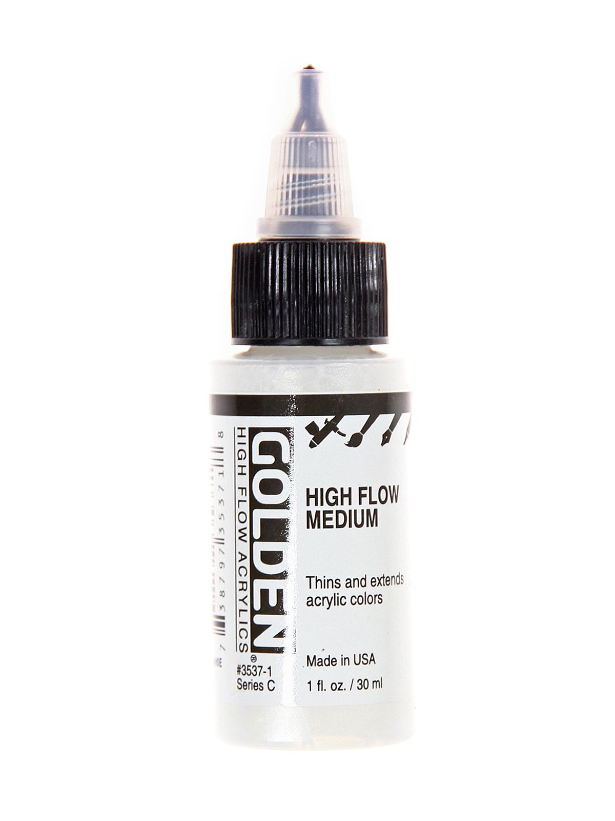 High Flow Acrylics Airbrush Transparent Extender 1 Oz.