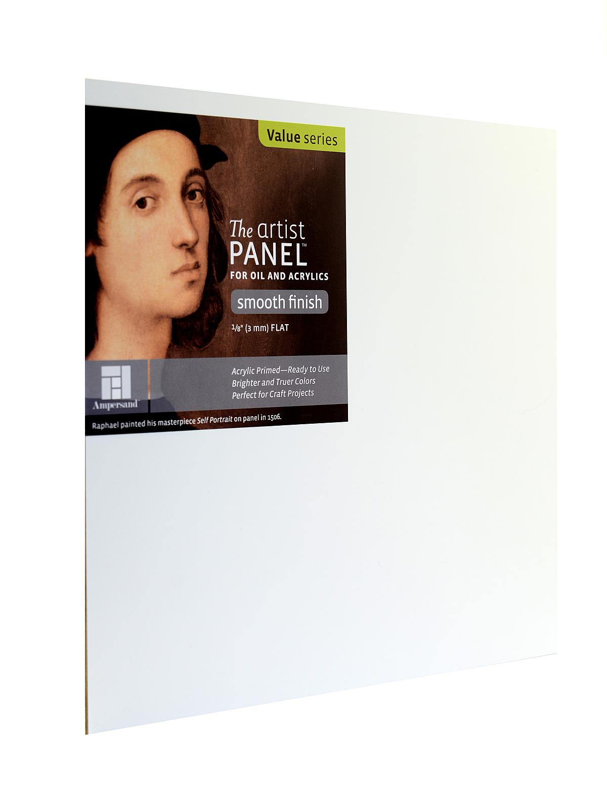 The Artist Panel Primed Smooth Flat Profile 10 in. x 10 in. 1 8 in.