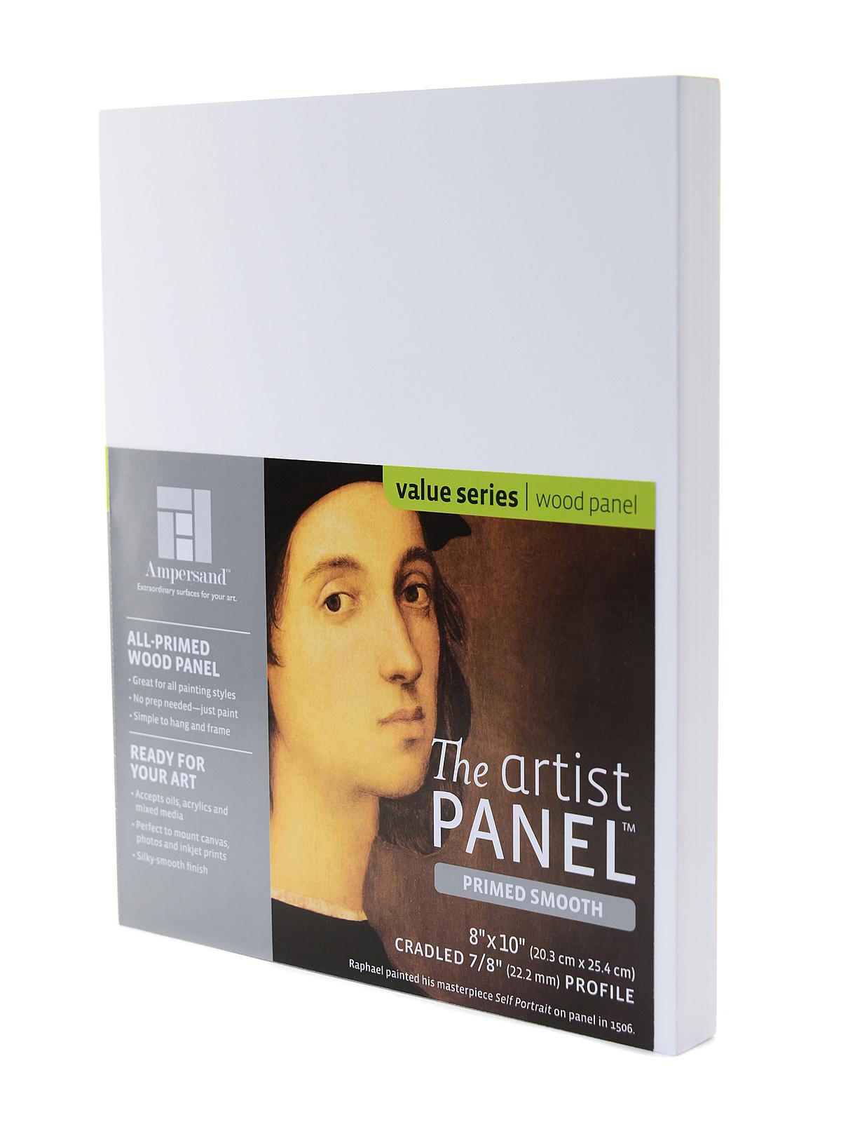 The Artist Panel Primed Smooth Cradled Profile 7 8 In. 4 In. X 6 In.