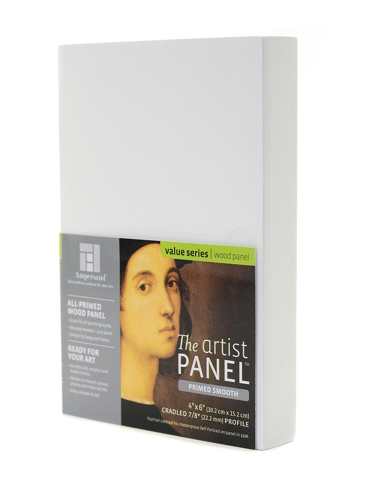 The Artist Panel Primed Smooth Cradled Profile 7 8 in. 8 in. x 10 in.