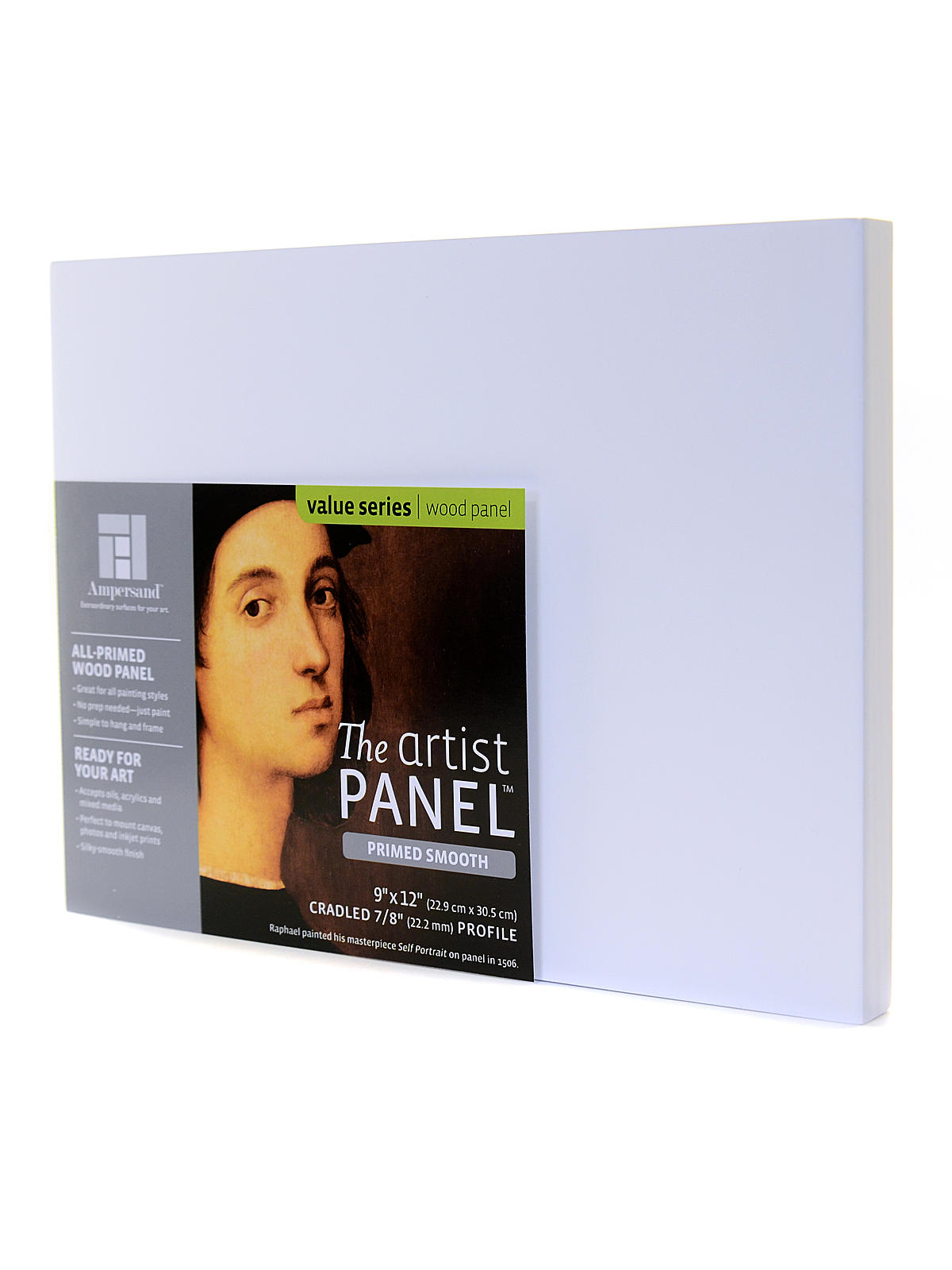 The Artist Panel Primed Smooth Cradled Profile 7 8 in. 11 in. x 14 in.