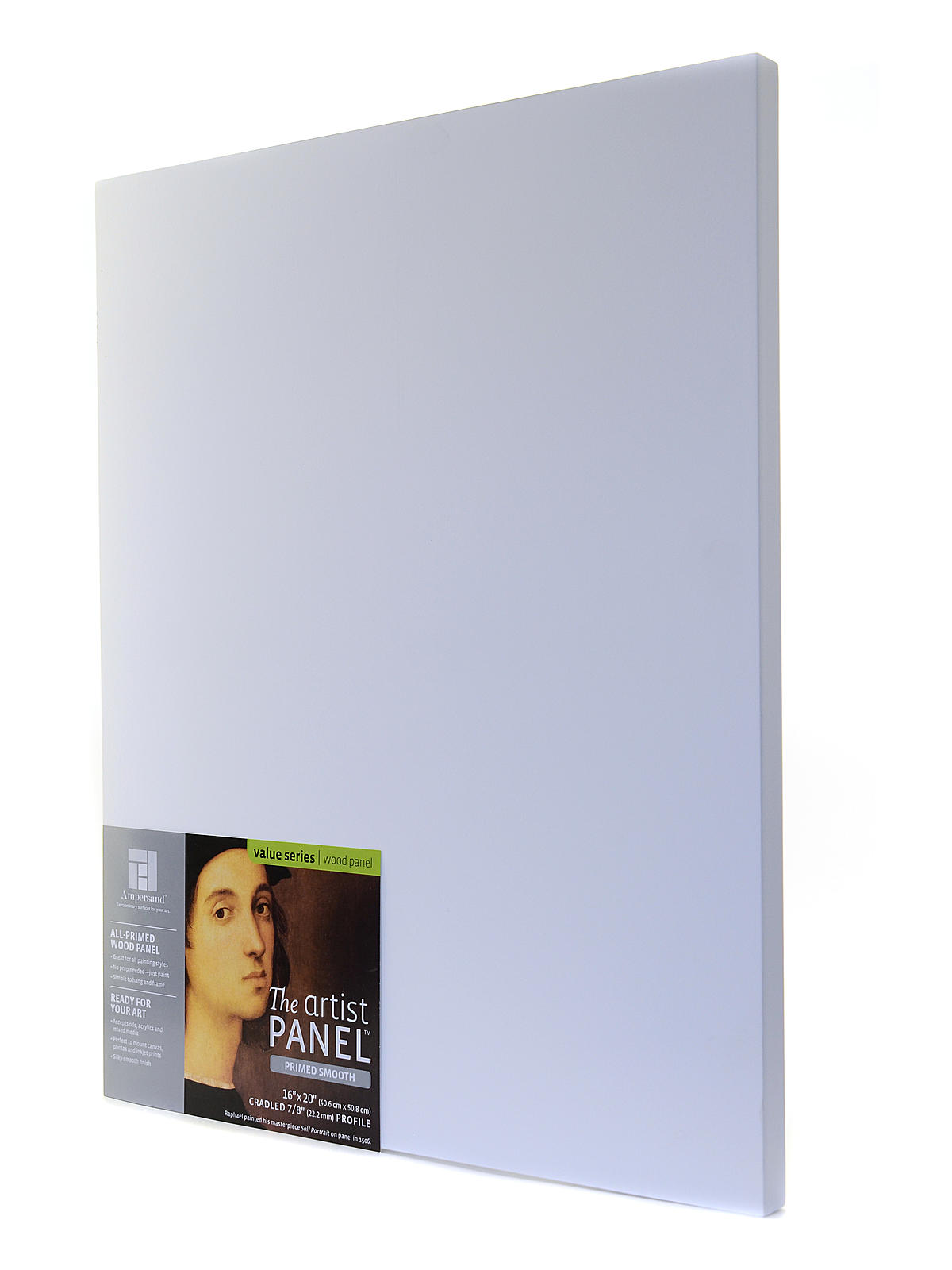 The Artist Panel Primed Smooth Cradled Profile 7 8 in. 16 in. x 20 in.