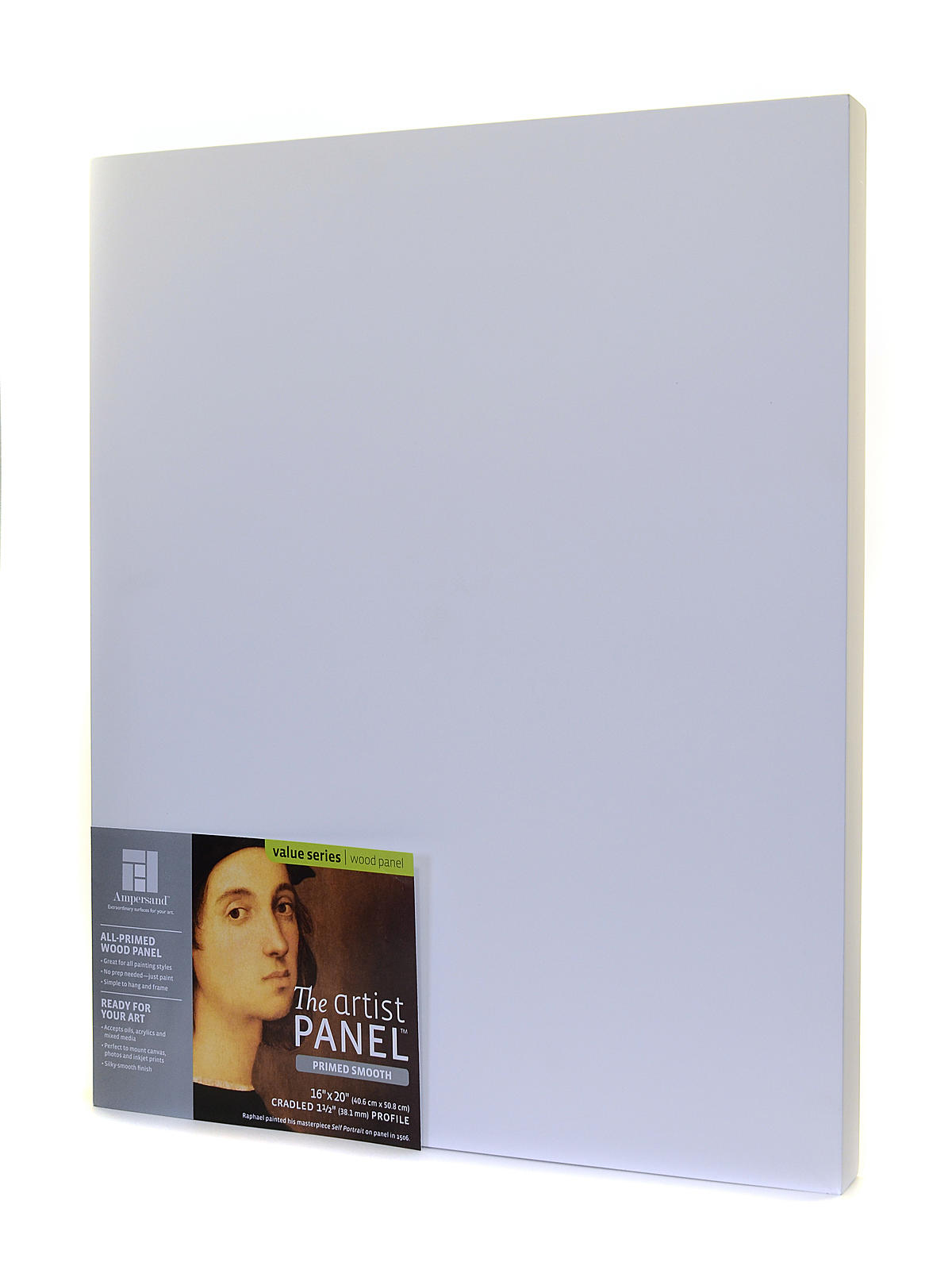 The Artist Panel Primed Smooth Cradled Profile 1 1 2 In. 16 In. X 20 In.