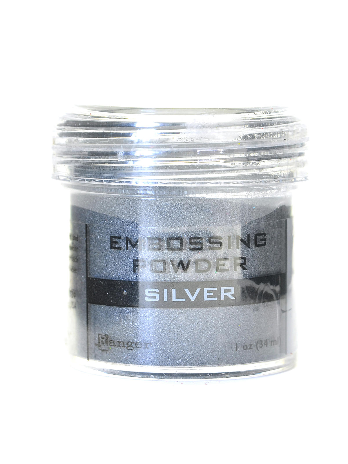 Embossing Powder Silver 1 Oz. Jar