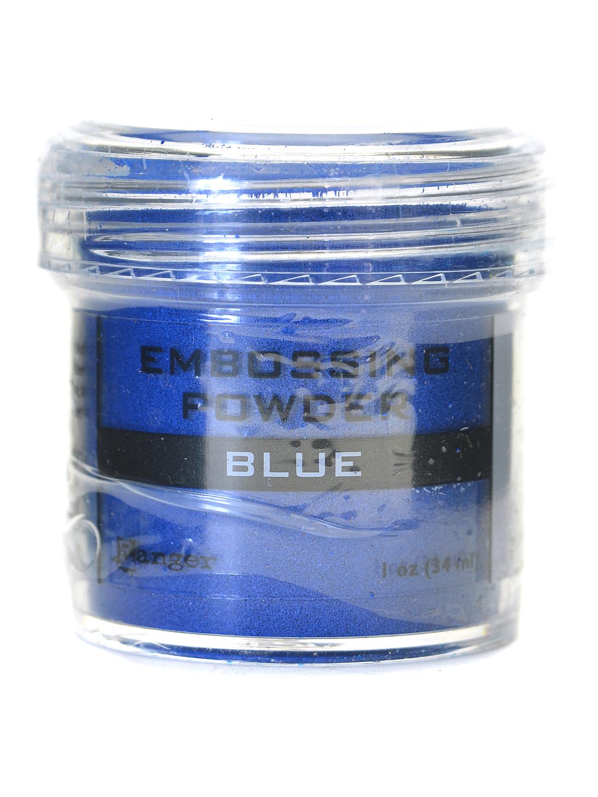Embossing Powders blue 0.63 oz. jar
