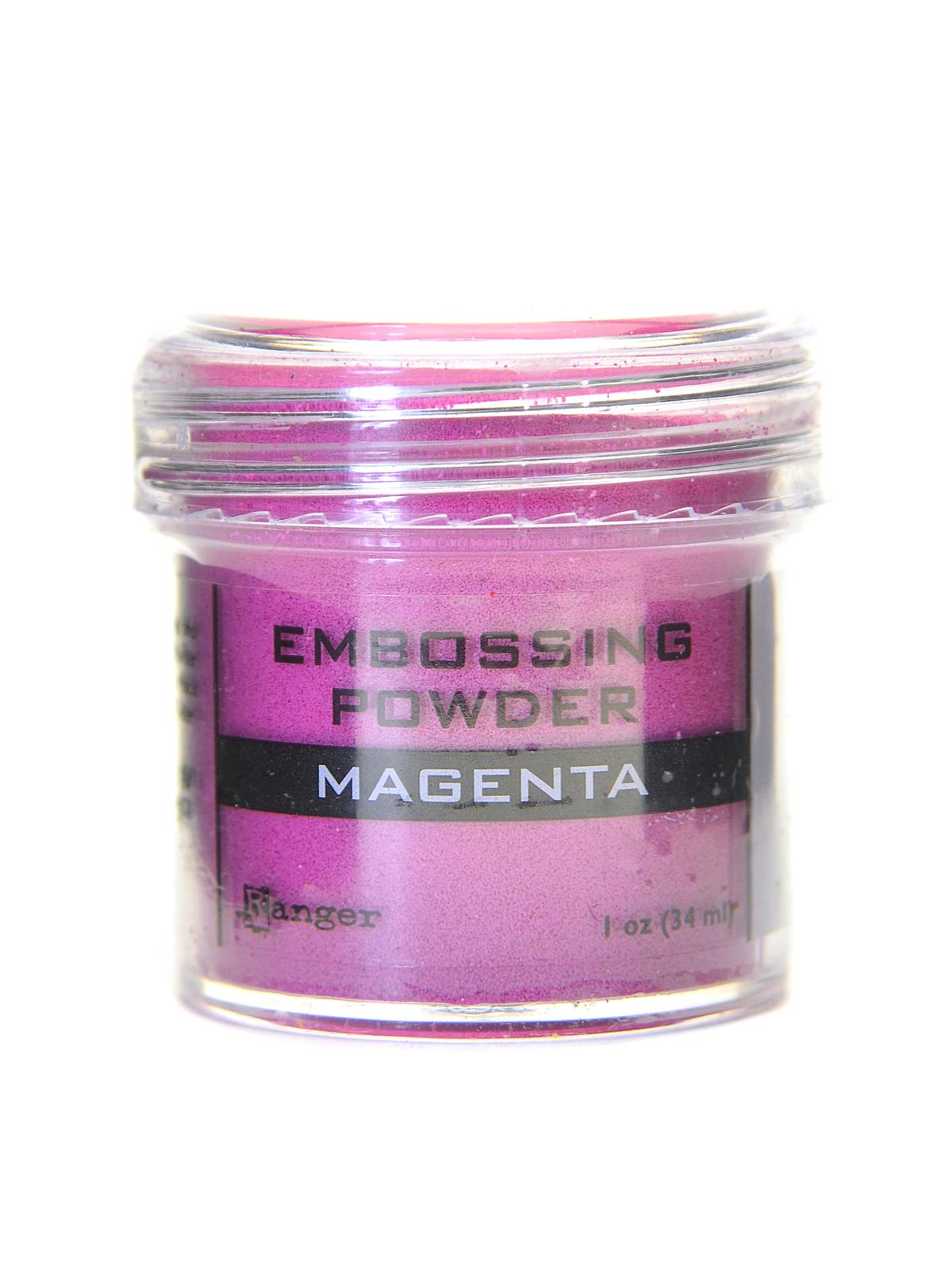 Embossing Powders magenta 0.63 oz. jar