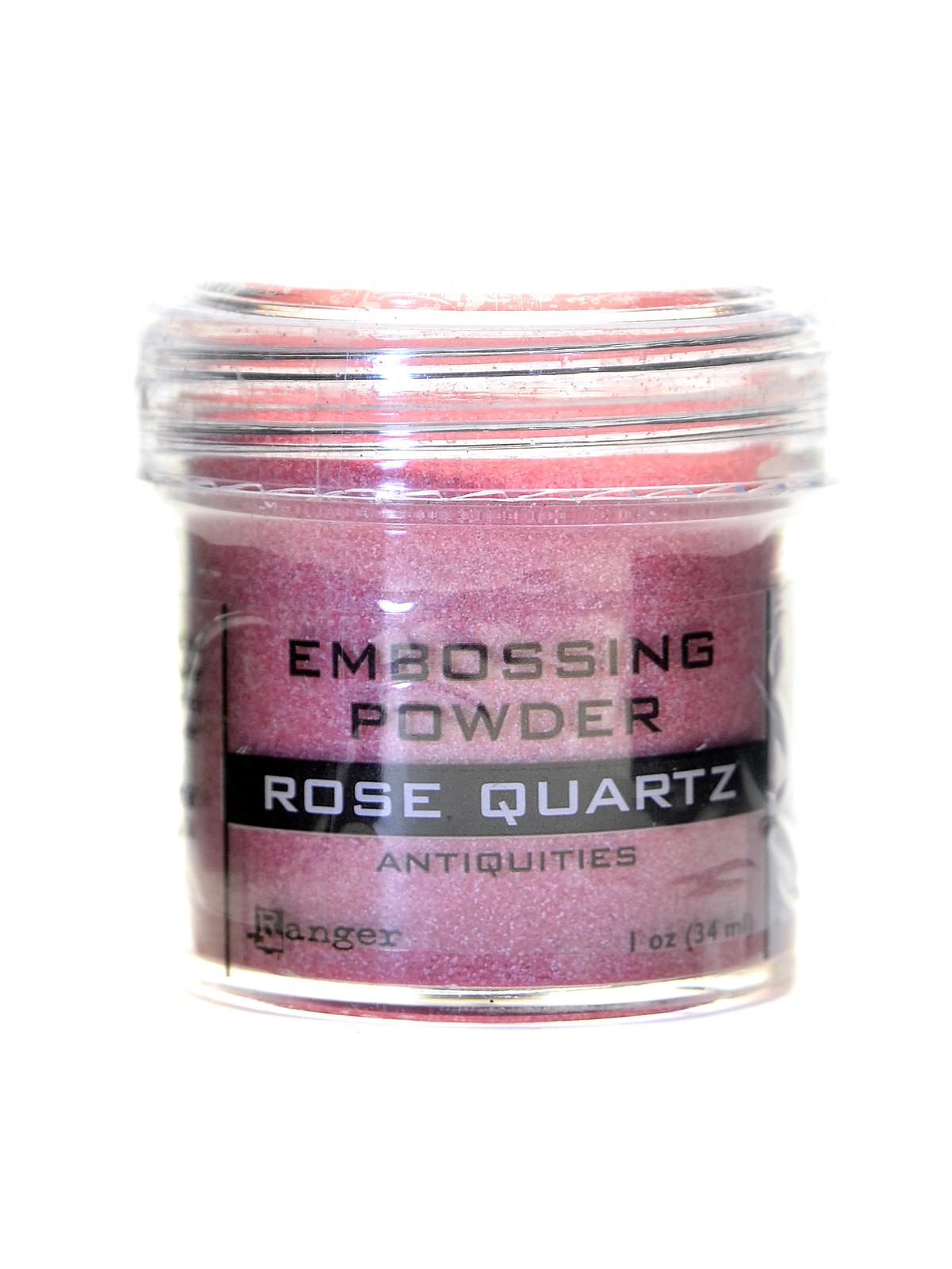 Embossing Powder Rose Quartz 1 Oz. Jar