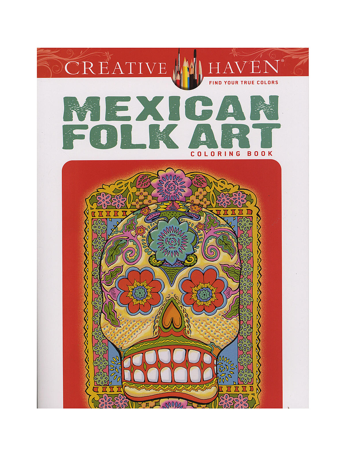 Creative Haven Coloring Books Mexican Folk Art Coloring Book
