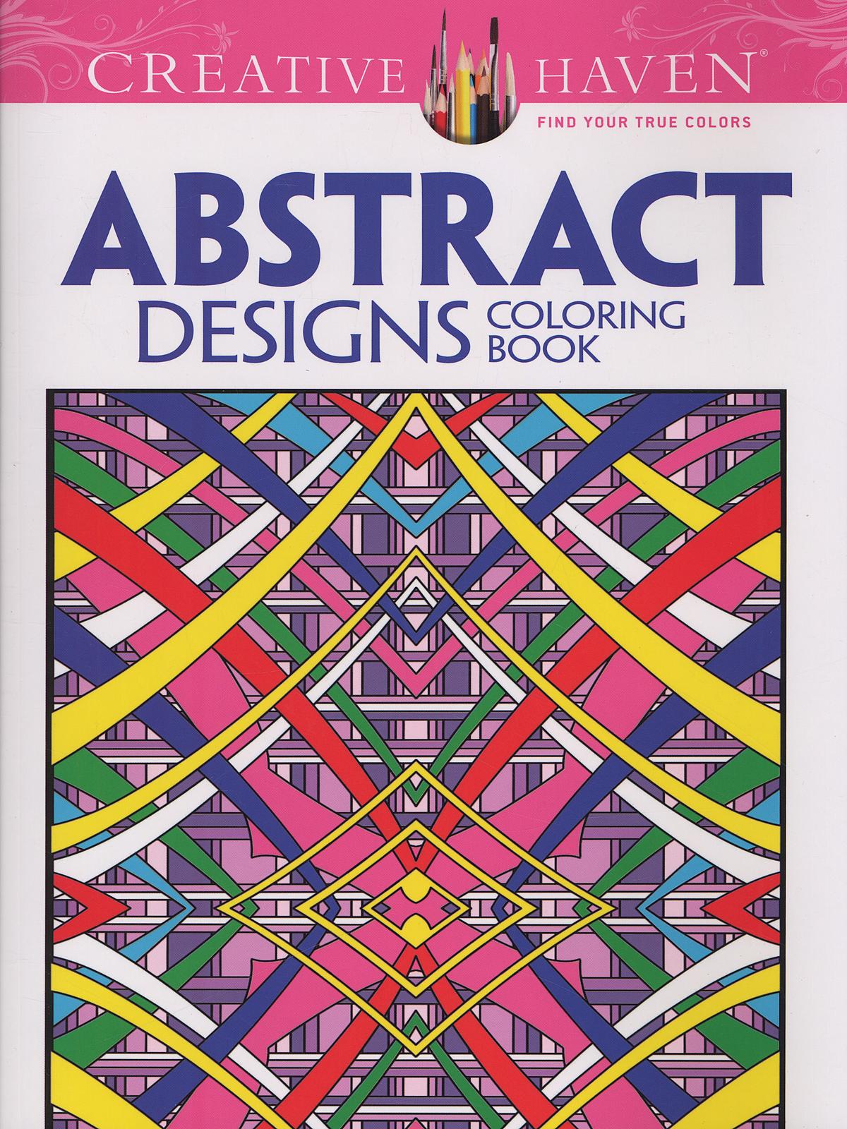 Creative Haven Coloring Books Abstract Designs