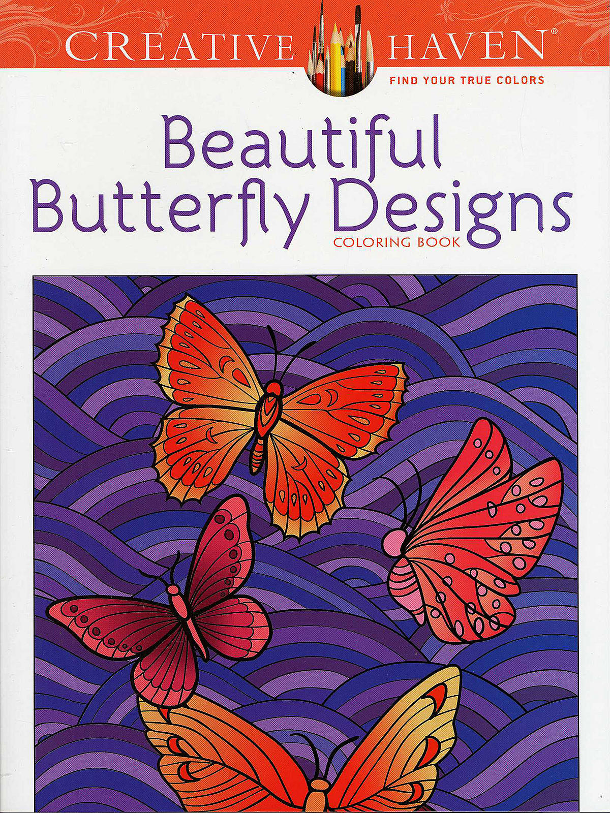 Creative Haven Coloring Books Beautiful Butterfly Designs