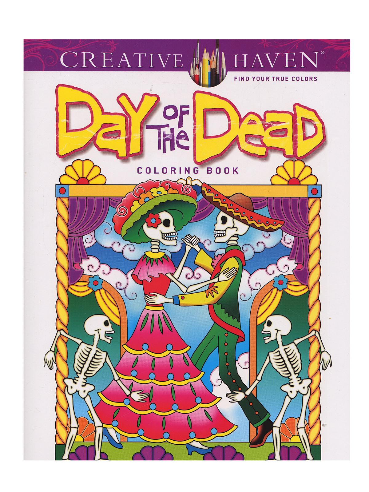 Creative Haven Coloring Books Day of the Dead