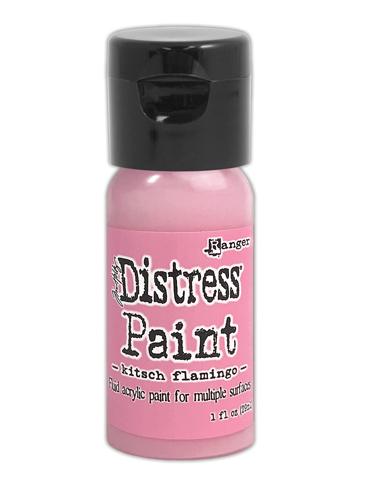 Tim Holtz Distress Paints 1 oz. bottle kitsch flamingo