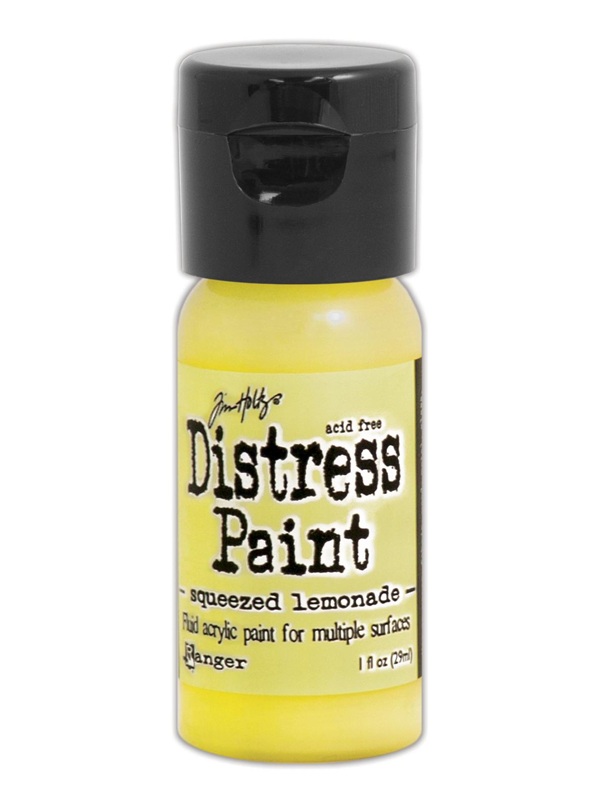 Tim Holtz Distress Paints 1 oz. bottle squeezed lemonade
