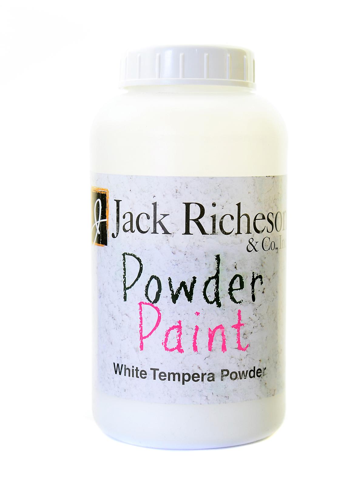 Powder Tempera Paint white 16 oz. jar