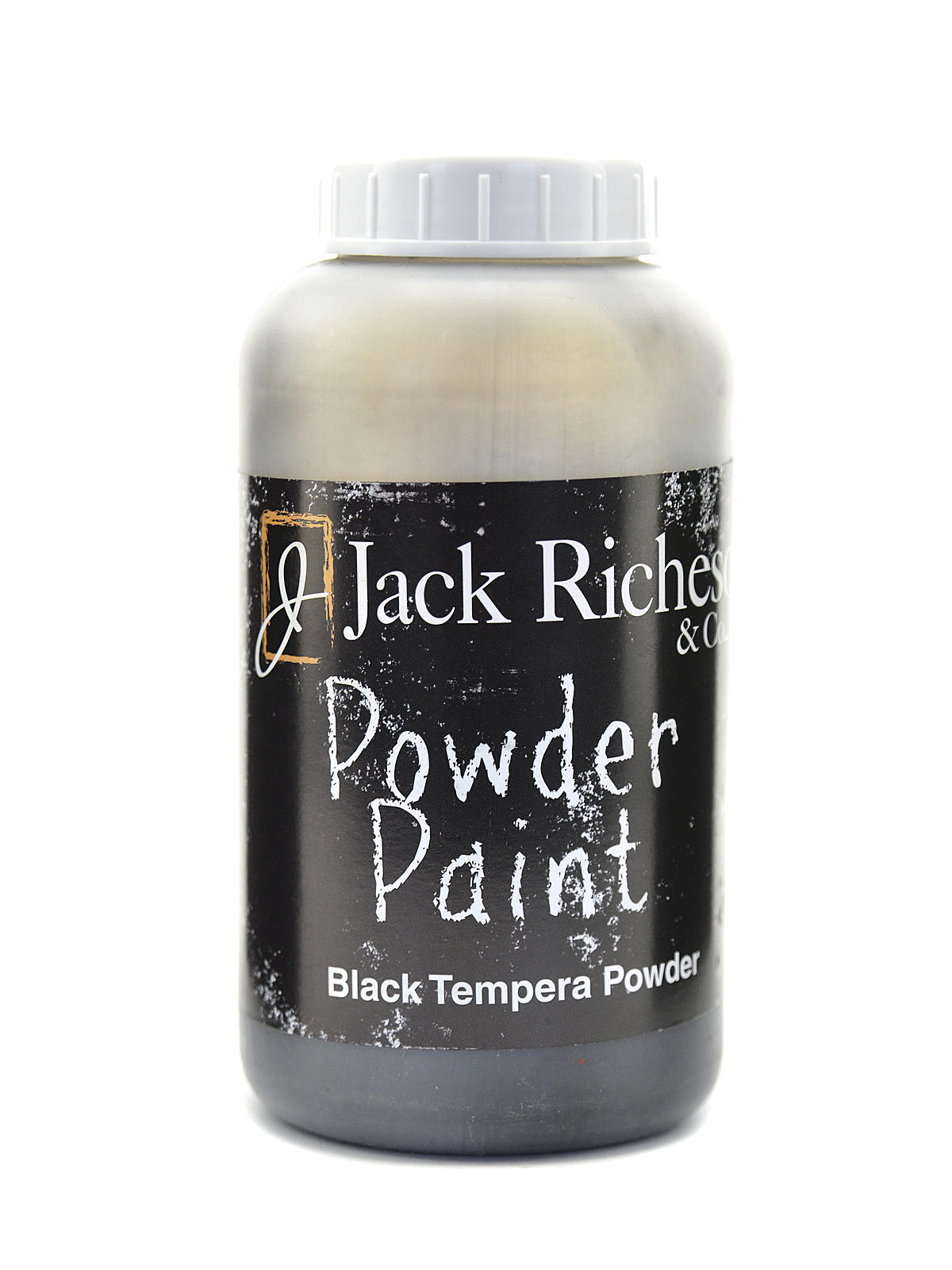 Powder Tempera Paint Black 16 Oz. Jar