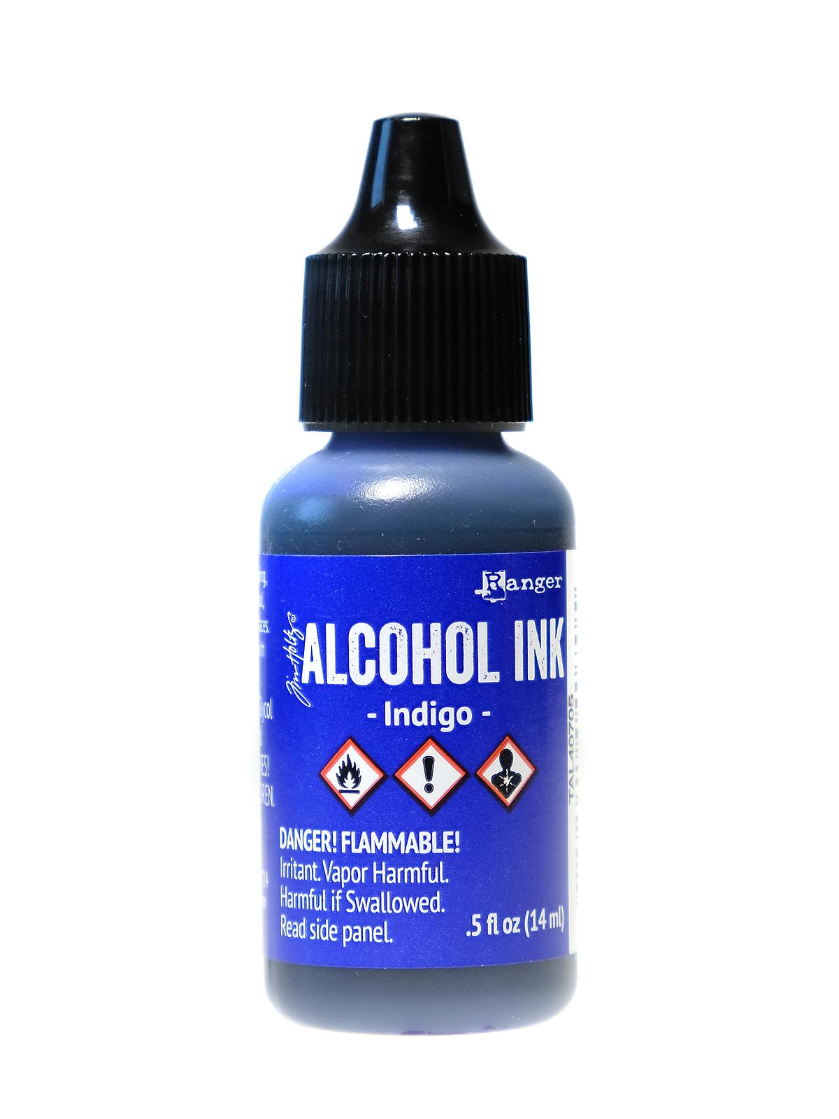 Tim Holtz Alcohol Inks indigo 0.5 oz. bottle