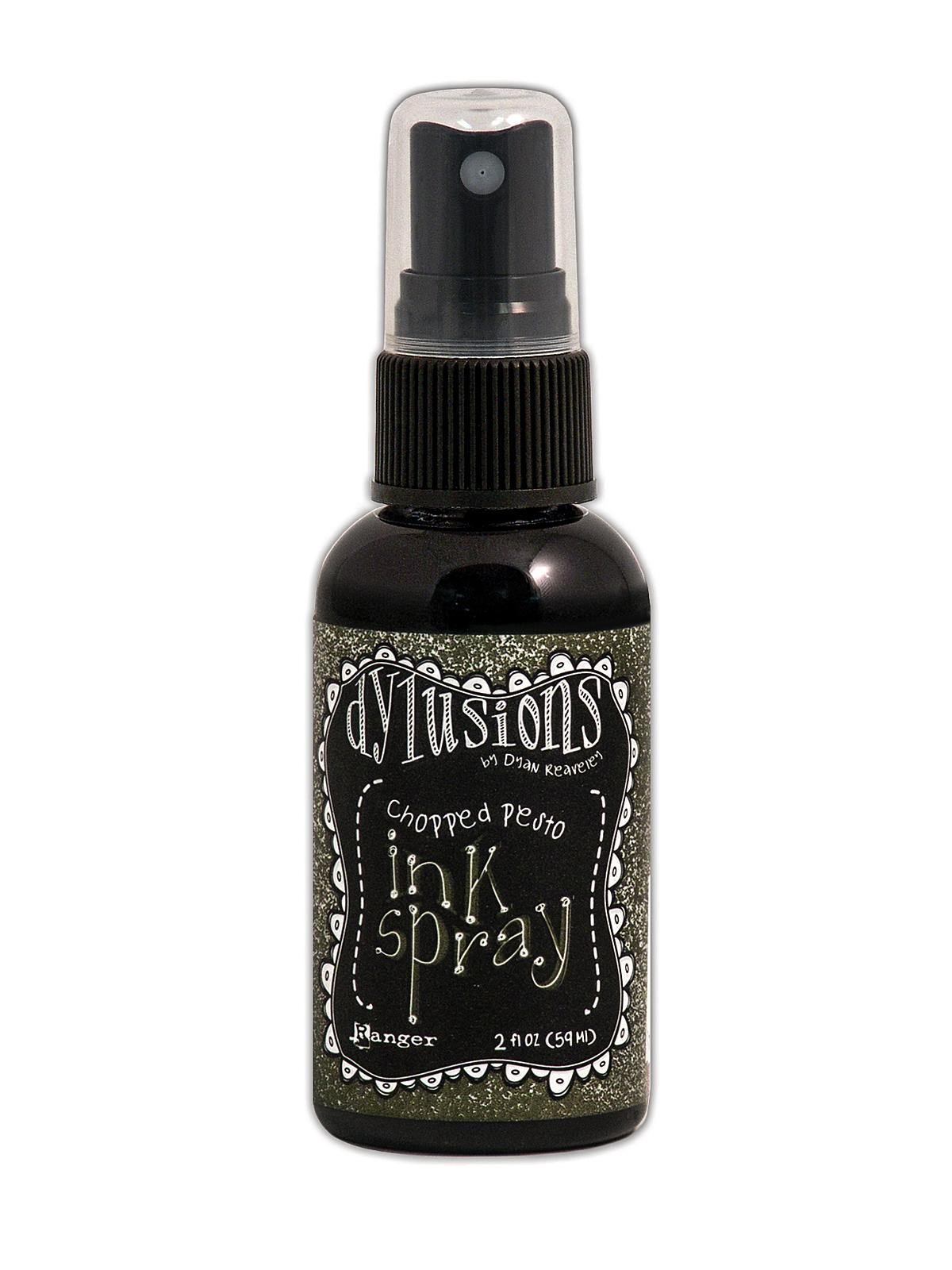 Dylusions Ink Sprays chopped pesto 2 oz. bottle