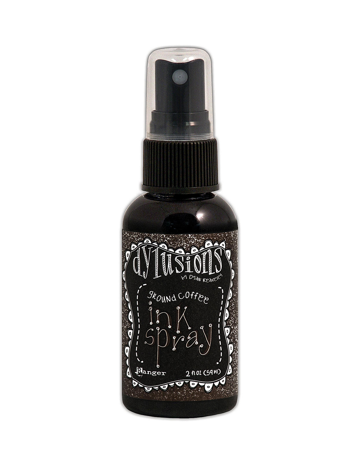 Dylusions Ink Sprays ground coffee 2 oz. bottle