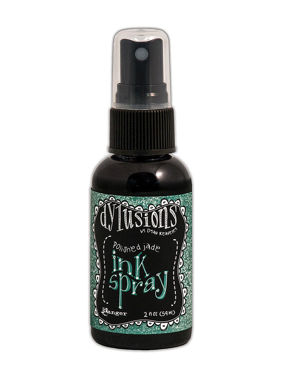 Dylusions Ink Sprays polished jade 2 oz. bottle