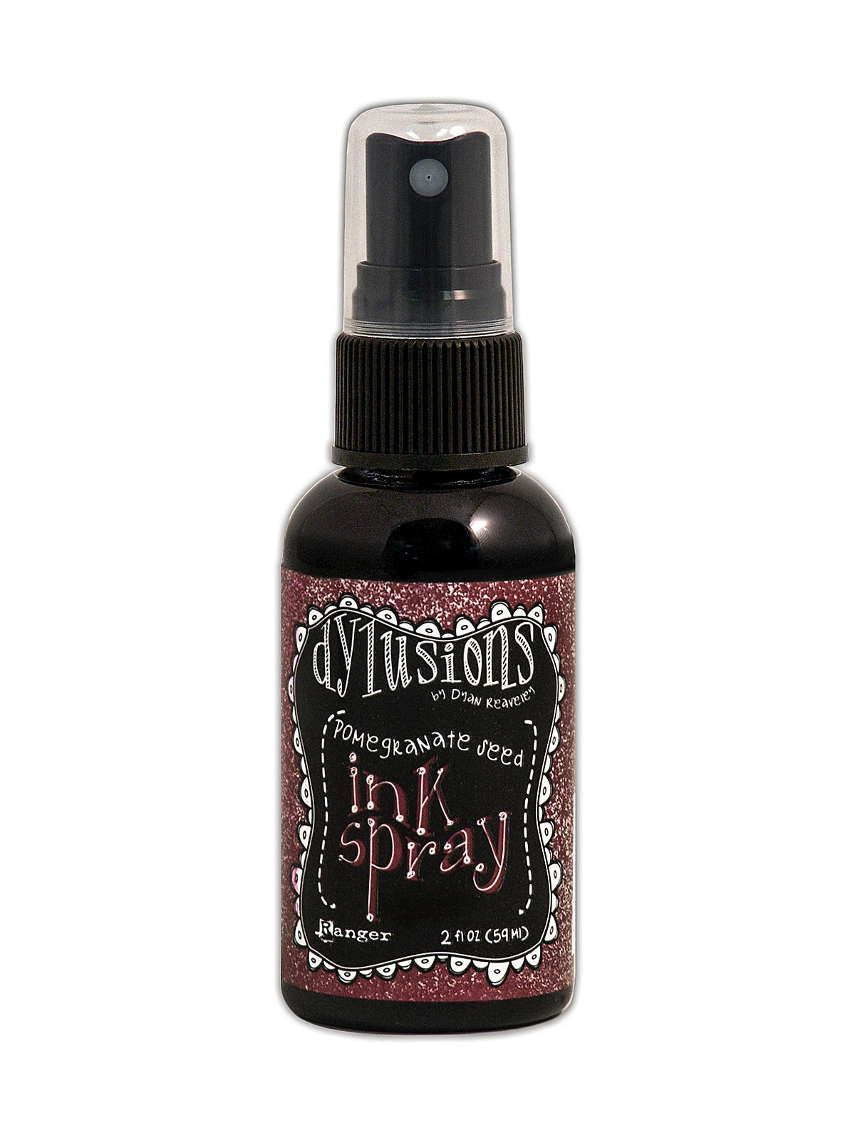 Dylusions Ink Sprays pomegranate seed 2 oz. bottle