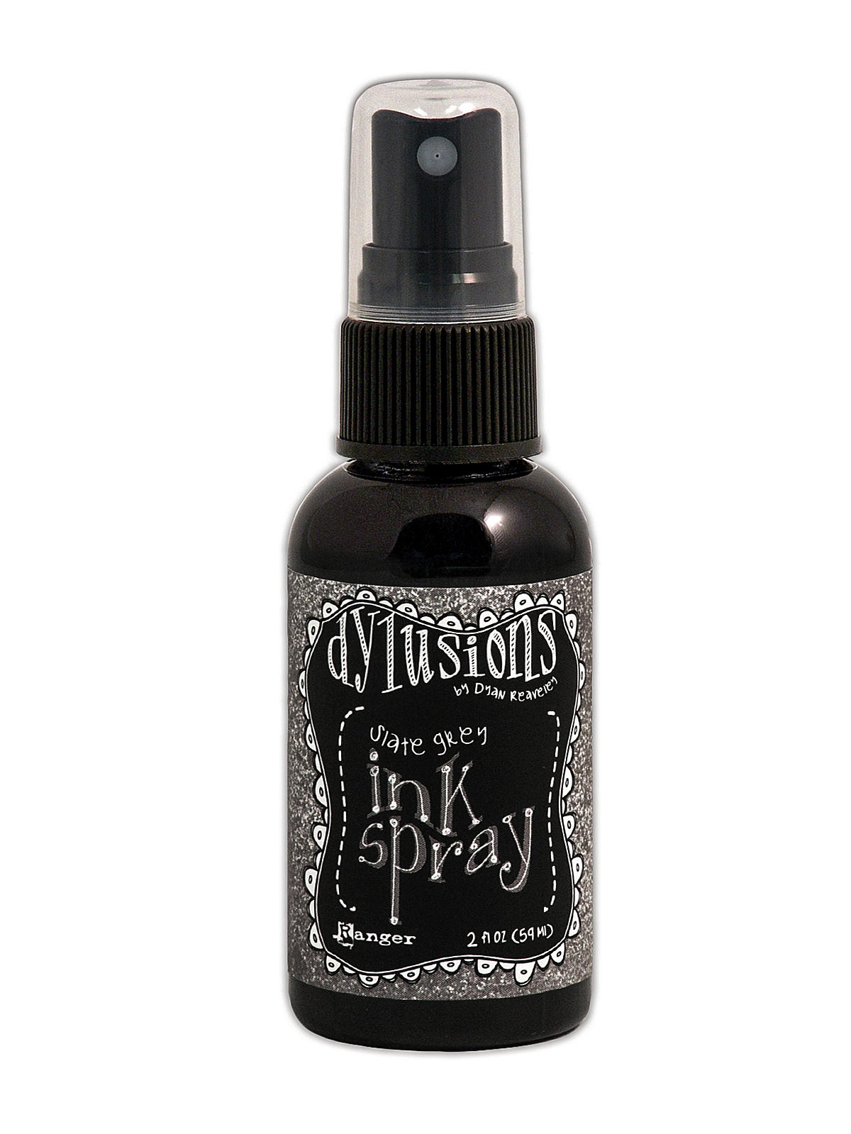 Dylusions Ink Sprays slate grey 2 oz. bottle
