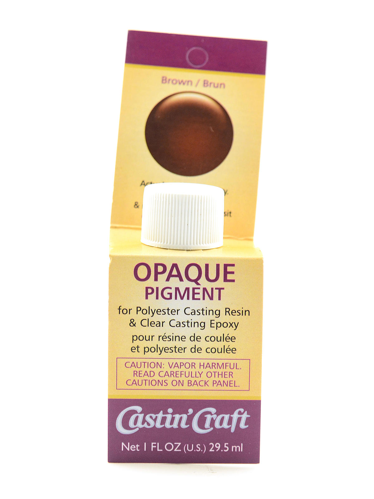 Opaque Pigments brown bottle 1 oz.