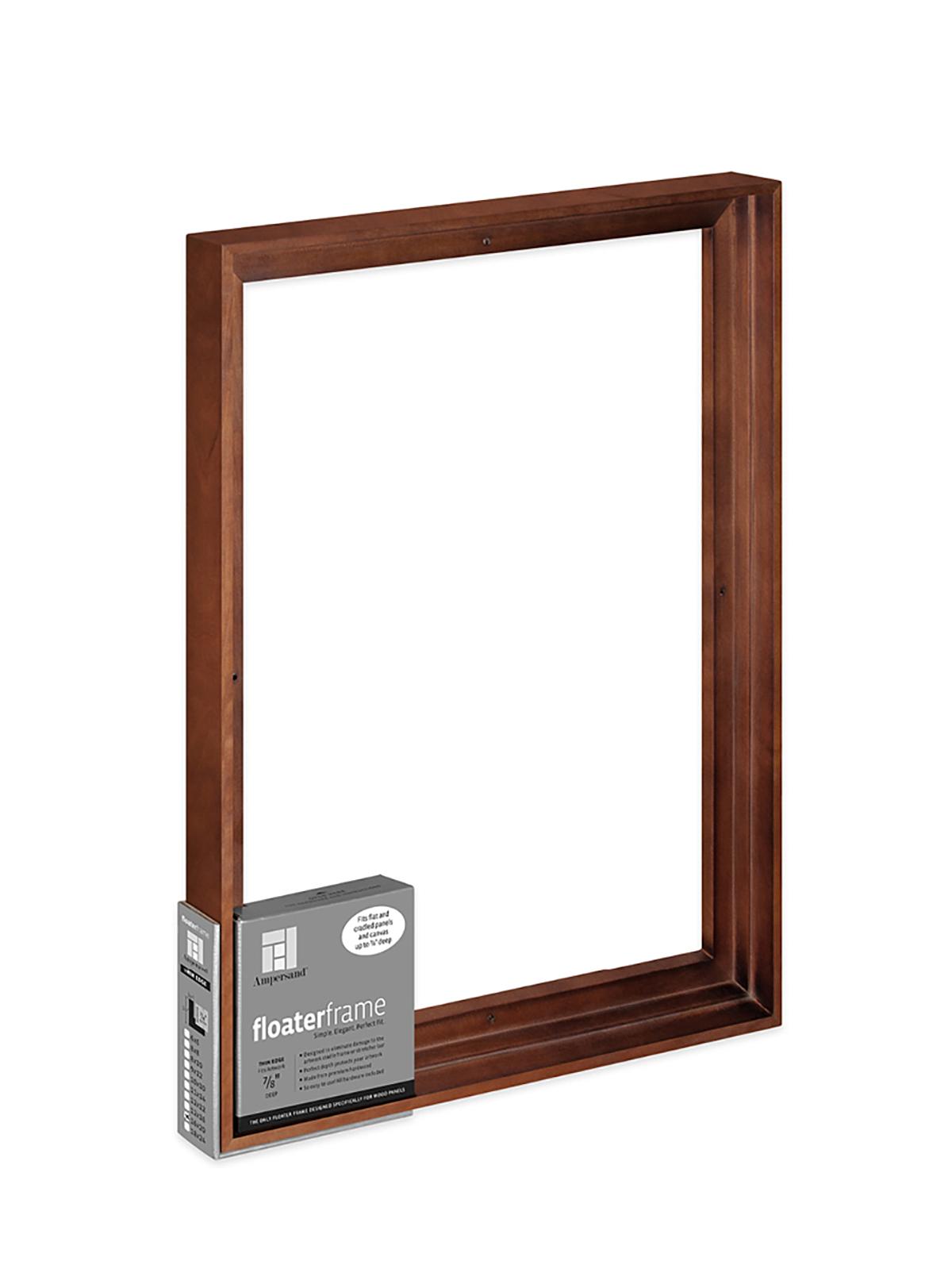 Thin Floaterframes 1 1 2 in. 16 in. x 20 in. walnut