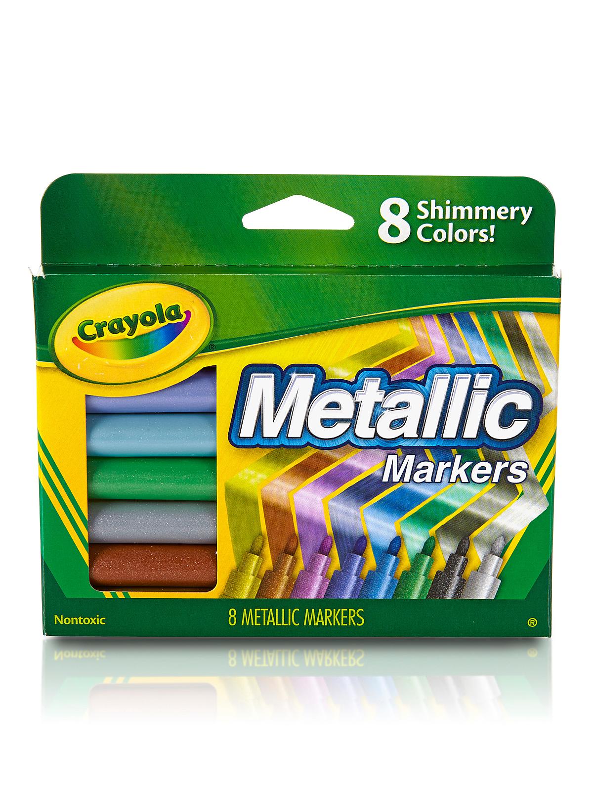 Metallic Markers Pack Of 8